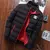 Chaqueta acolchada de algodón para hombre, Parkas gruesas y cálidas con cuello