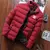 Chaqueta acolchada de algodón para hombre, Parkas gruesas y cálidas con cuello - comprar en línea