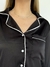 Pijama Danés Seda Negro - tienda online