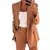 Blazer Feminino Gola Aberta - Elegância Romântica Para Seus Encontros Especiais na internet