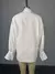 Moda camisas brancas femininas manga longa blusa oversize 2025 nova primavera ve