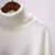 Moda feminina camisola de gola alta outono inverno nova malha pulôver oversized - Bela Essência
