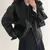 Jaqueta de Couro Sintético Feminina - Atitude Rock & Elegância Urbana - loja online