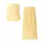 Cintura cinching sem alças superior + saia longa 2 peças conjunto feminino cin - loja online