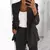 Blazer Feminino Gola Aberta - Elegância Romântica Para Seus Encontros Especiais - loja online