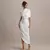 Verão sem costas ruched sexy maxi vestido feminino novo gola alta magro cintura - comprar online