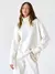 Moda feminina camisola de gola alta outono inverno nova malha pulôver oversized