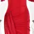 Verão sem costas ruched sexy maxi vestido feminino novo gola alta magro cintura - loja online
