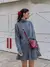 Conjunto Feminino Inverno - Suéter Gola Alta + Saia Mini de Malha - Terno Elegante - comprar online