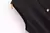 Elegante nosso único breasted bolsos falsos midi vestido com cinto chique o pes