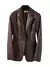 Blazer de Couro Vintage Feminino - Sofisticação Rebelde com Classe Executiva - Bela Essência