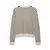 Malha magro listrado cardigans feminino 2024 novo o pescoço único breasted man