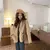 Jaqueta Feminina de Pele de Cordeiro - Estilo Coreano Oversized - Bela Essência