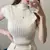 Camiseta Gola Alta Verão 2025 - Minimalismo Chic e Frescor Absoluto - loja online