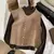 Cardigan Coreano de Malha - Elegância Minimalista Primavera 2025 na internet
