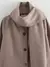 Imagem do Casaco Feminino Gola Cachecol - Mistura de Lã com Bolsos - Jaqueta Elegante Inverno