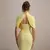 Imagem do Verão sem costas ruched sexy maxi vestido feminino novo gola alta magro cintura