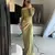 Malha retalhos vestido feminino sexy sem costas oco para fora vestido longo 2025 na internet