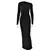 Imagem do Vestido Maxi Brilhoso Ombro Único - Manga Longa Sem Costas - Sexy Club Outono/Inverno