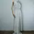 Vestido Maxi Feminino com Zíper - Cintura Alta Sem Mangas - Elegante Gola Redonda