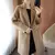 Casaco de Lã Plus Size Botão Único - Elegância Feminina Sem Limites - comprar online