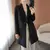 Casaco de Lã Plus Size Botão Único - Elegância Feminina Sem Limites - comprar online