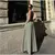 Imagem do Vestido Maxi Feminino com Zíper - Cintura Alta Sem Mangas - Elegante Gola Redonda