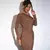 Vestido Maxi Brilhoso Ombro Único - Manga Longa Sem Costas - Sexy Club Outono/Inverno na internet