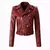 Jaqueta Motoqueira Feminina - Atitude Rock com Detalhes em Rebites - comprar online