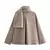 Imagem do Casaco Feminino Gola Cachecol - Mistura de Lã com Bolsos - Jaqueta Elegante Inverno