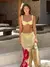 Vestido Longo Estampado com Gola Assimétrica - Elegância Moderna Feminina - Bela Essência