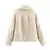 Casaco Feminino de Pele de Cordeiro Artificial - Elegância e Conforto para o Inverno na internet