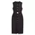 Elegante nosso único breasted bolsos falsos midi vestido com cinto chique o pes - Bela Essência