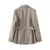 Imagem do Terno Xadrez Vintage Feminino - Elegância Executiva com Charme Atemporal