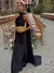 Vestido de Festa com Fita de Cetim - Elegância Luxuosa para Momentos Especiais