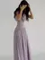 Imagem do Vestido Chiffon A-Line Elegante - Sofisticação Fluída com Mangas Vôo