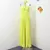 Vestido Longo Plissado sem Alças - Elegância Fluída com Fita Delicada - comprar online