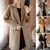 Casaco de Lã Plus Size Botão Único - Elegância Feminina Sem Limites - comprar online