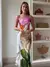 Imagem do Vestido Longo Estampado com Gola Assimétrica - Elegância Moderna Feminina