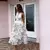 Vestido de Princesa Estampado - Romantismo Bohemian Chic na internet