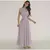 Vestido Chiffon A-Line Elegante - Sofisticação Fluída com Mangas Vôo - comprar online