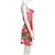 Vestido Longo Estampado com Gola Assimétrica - Elegância Moderna Feminina - loja online