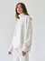 Imagem do Moda feminina camisola de gola alta outono inverno nova malha pulôver oversized