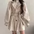 Casaco de Lã com Cinto - Elegância Formal e Feminilidade Sofisticada