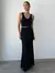 Verão sem mangas malhas vestido longo para mulheres magro elegante moda férias na internet