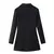 Blazer Preto com Shoulder Pad - Poder Feminino e Elegância Executiva