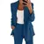 Blazer Feminino Gola Aberta - Elegância Romântica Para Seus Encontros Especiais na internet