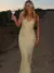 Vestido Maxi Floral em Chiffon - Romantismo Bohemian de Verão - Bela Essência