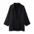 Primavera verão feminino blazer trespassado e cintura elástico calças de pern - comprar online