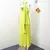Vestido Longo Plissado sem Alças - Elegância Fluída com Fita Delicada na internet